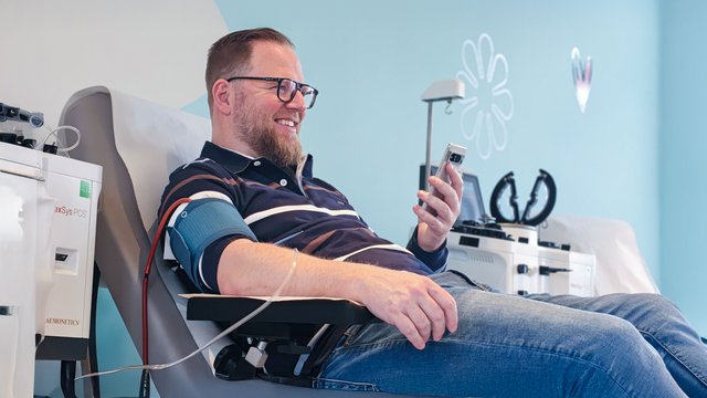 Wo kommt meine Plasma-Spende an?